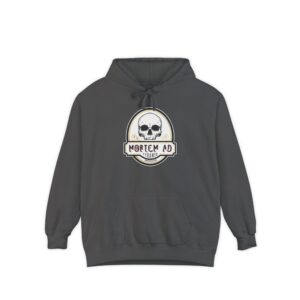 Mortem Ad Tyrants Unisex Garment-Dyed Hoodie