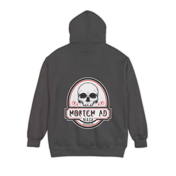 Mortem Ad MAGA Heavyweight Hoodie - Image 2