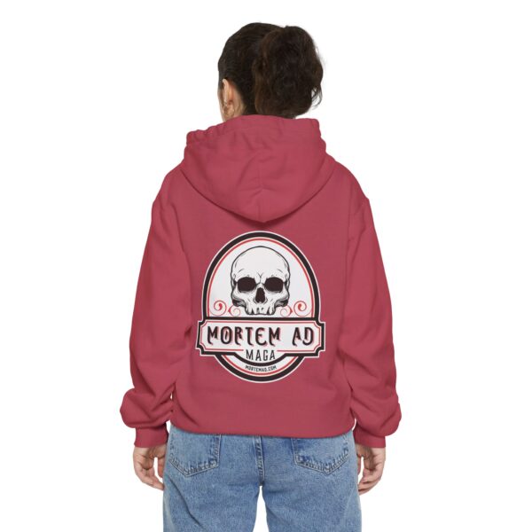 Mortem Ad MAGA Heavyweight Hoodie - Image 12