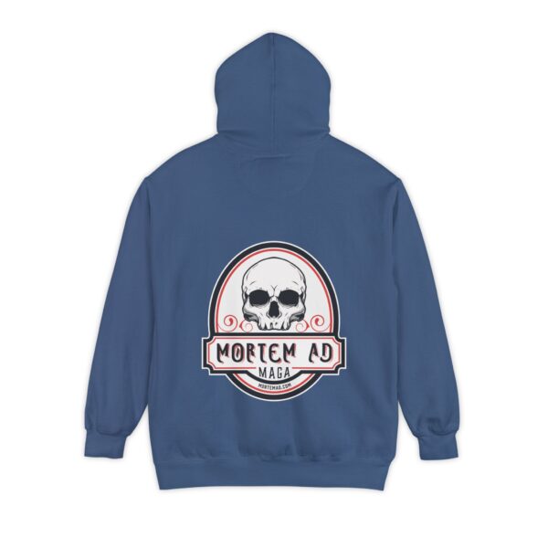 Mortem Ad MAGA Heavyweight Hoodie - Image 6