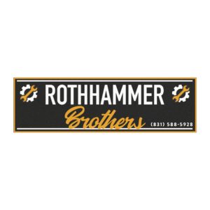 Rothhammer Brothers Magnetic Car Sign — Custom Business Logo Car Magnet
