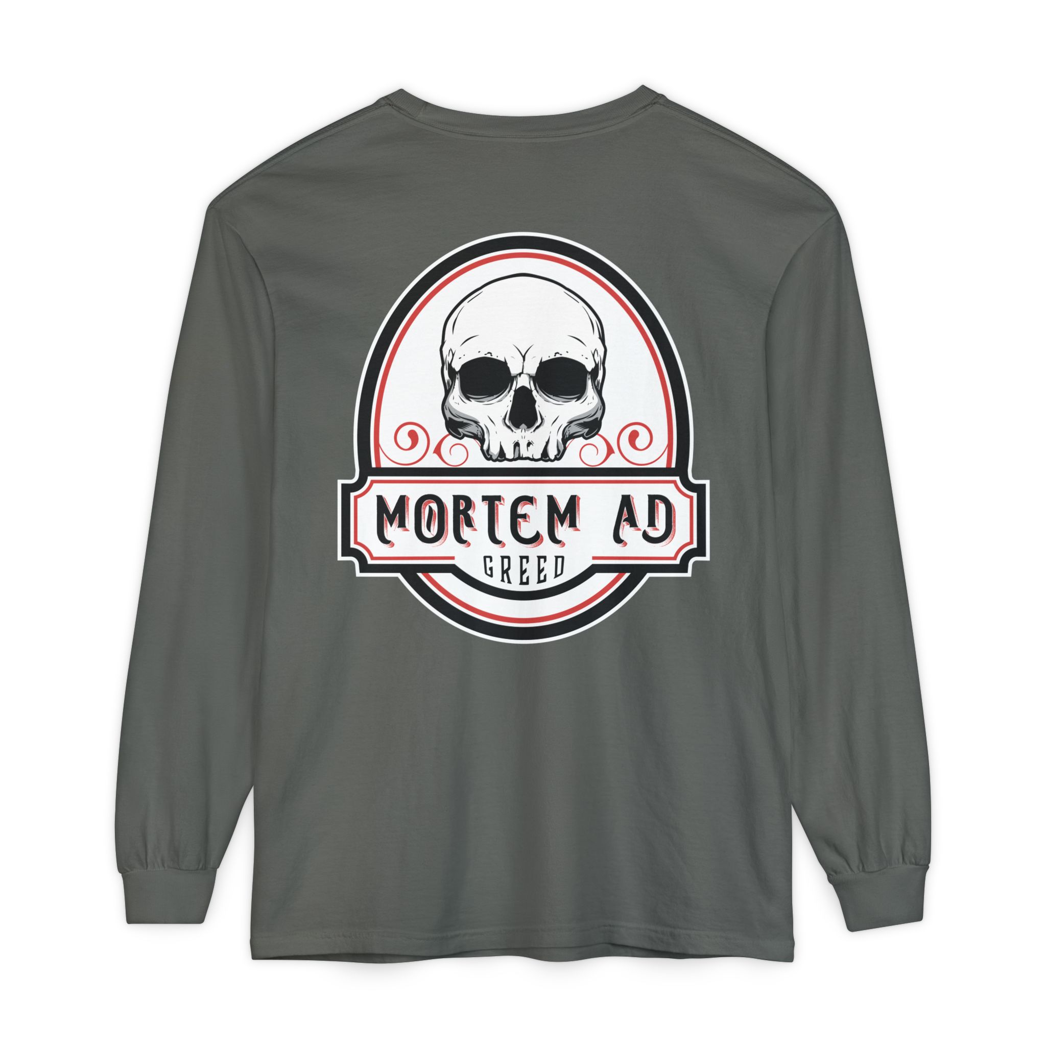 Mortem Ad Greed Long Sleeve T-Shirt - Image 6