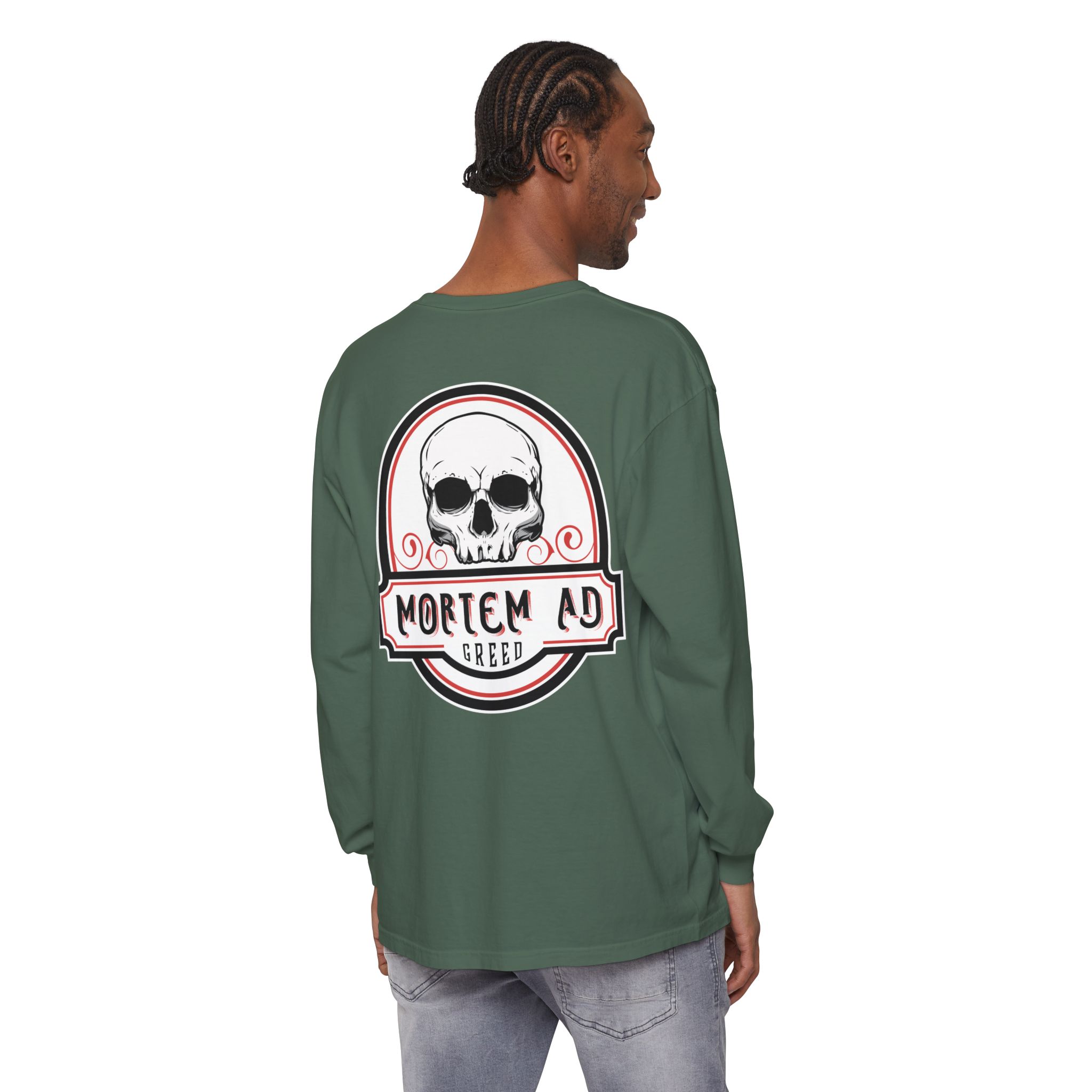 Mortem Ad Greed Long Sleeve T-Shirt - Image 16