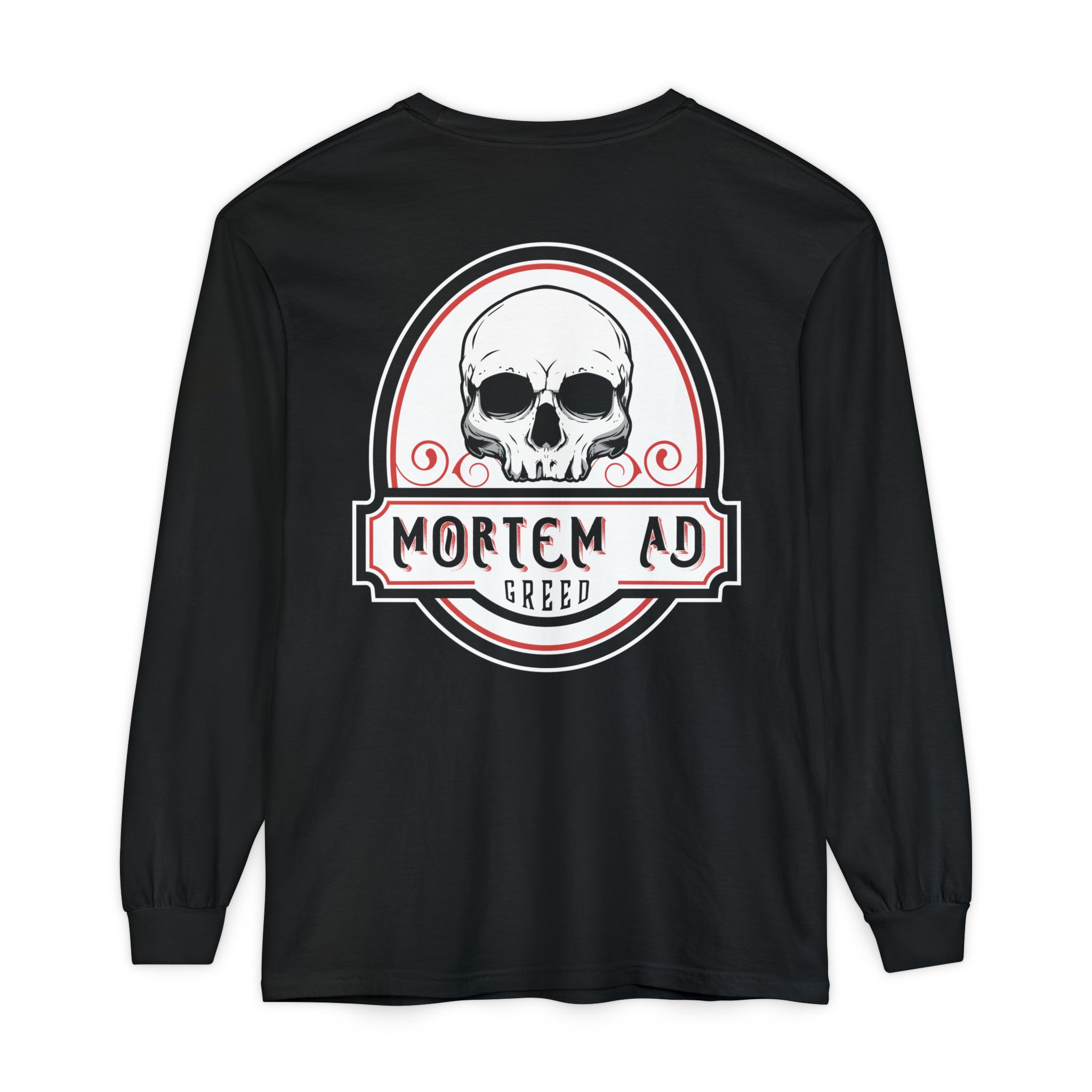 Mortem Ad Greed Long Sleeve T-Shirt - Image 22