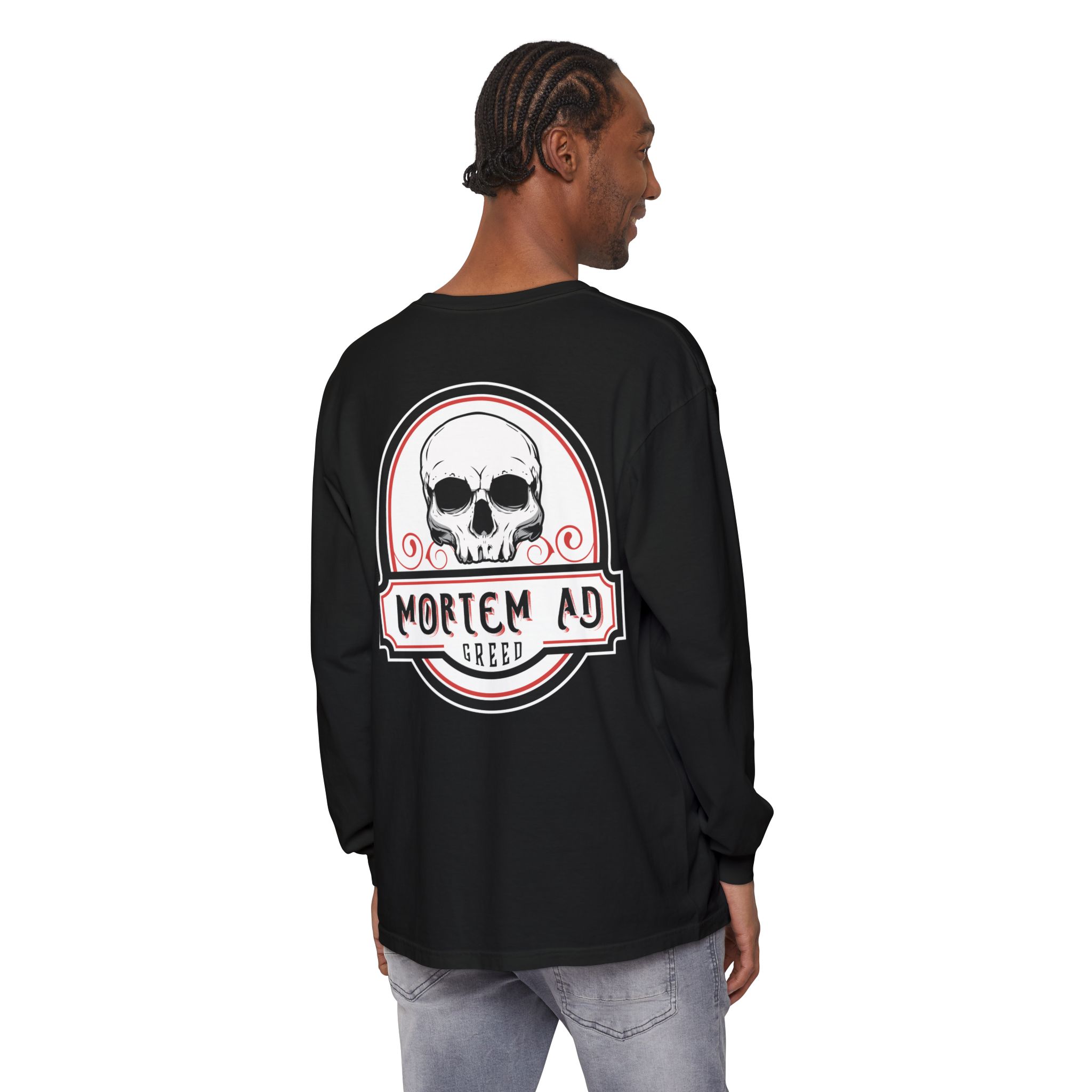 Mortem Ad Greed Long Sleeve T-Shirt - Image 24