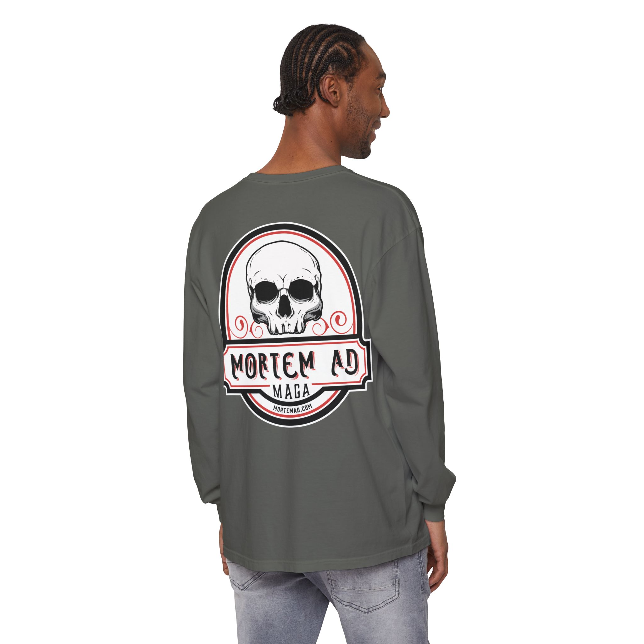 Mortem Ad MAGA Long Sleeve T-Shirt - Image 4