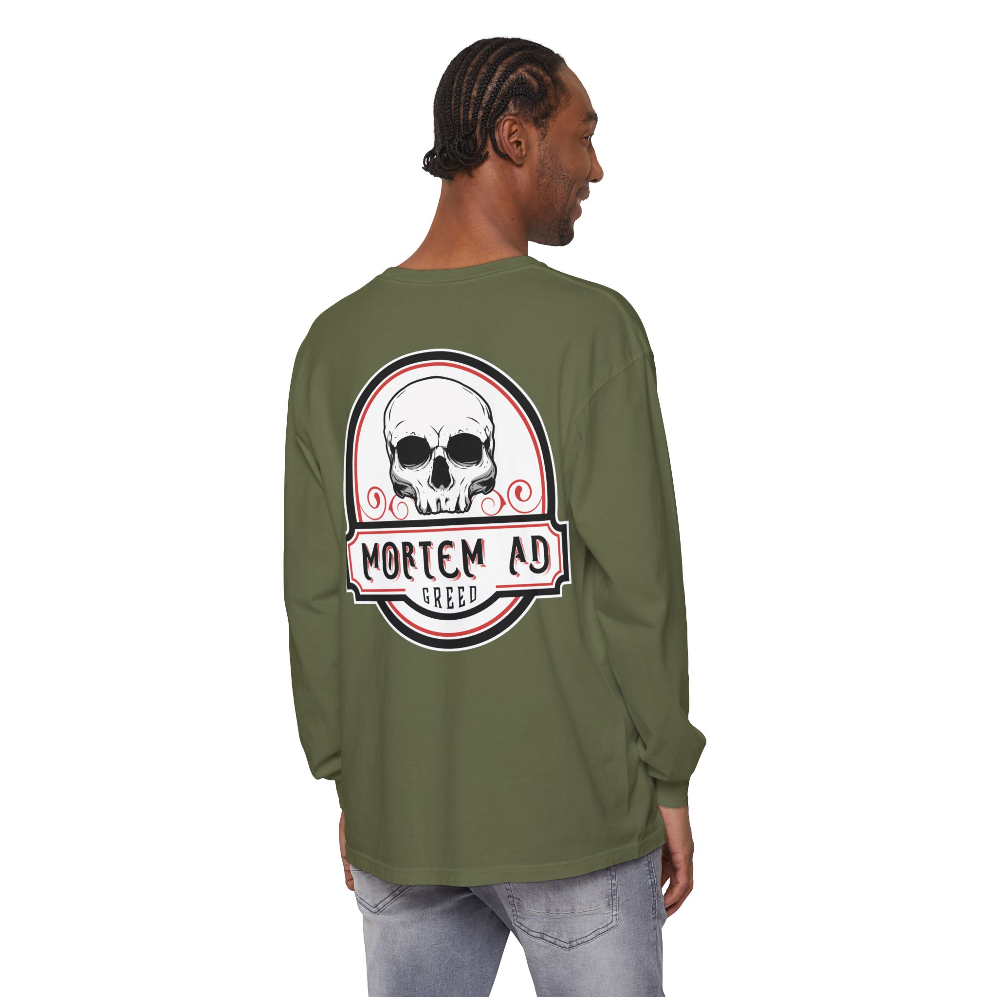 Mortem Ad Greed Long Sleeve T-Shirt - Image 12