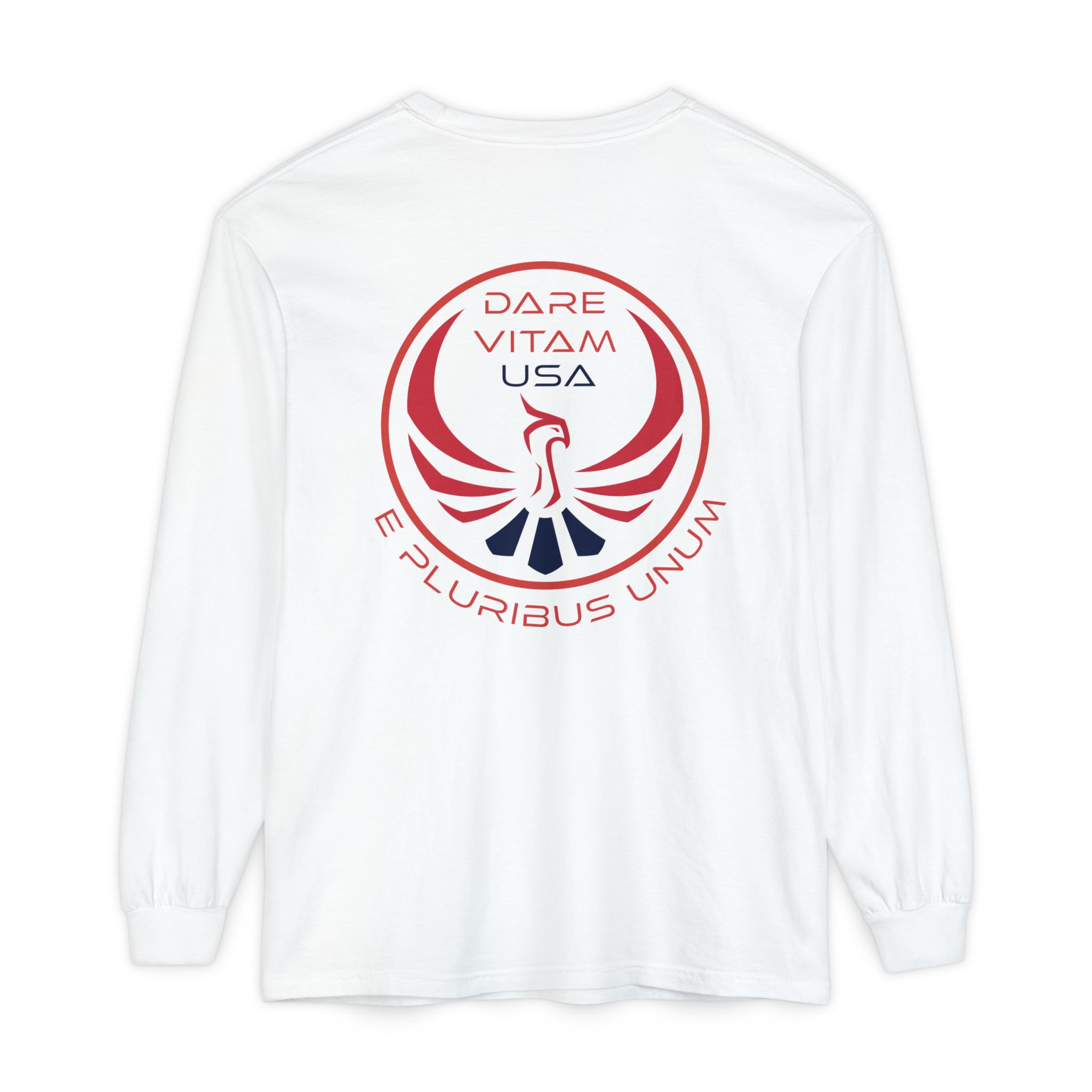 Dare Vitam USA E Pluribus Unum "Out of Many, One" Long Sleeve Tee - Image 2