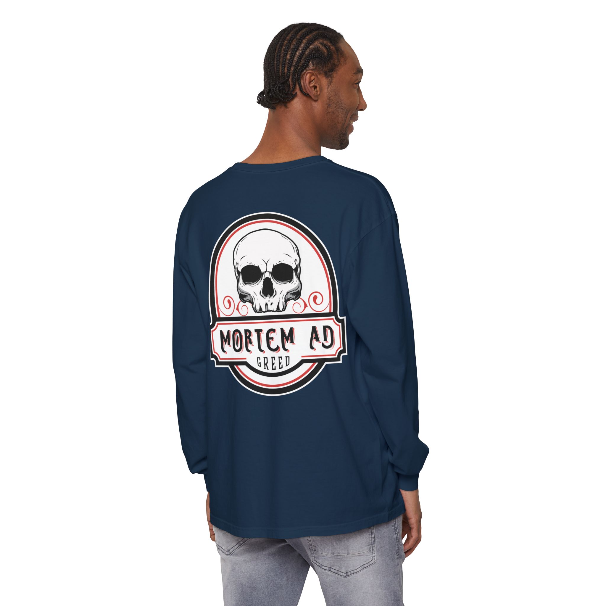 Mortem Ad Greed Long Sleeve T-Shirt - Image 20
