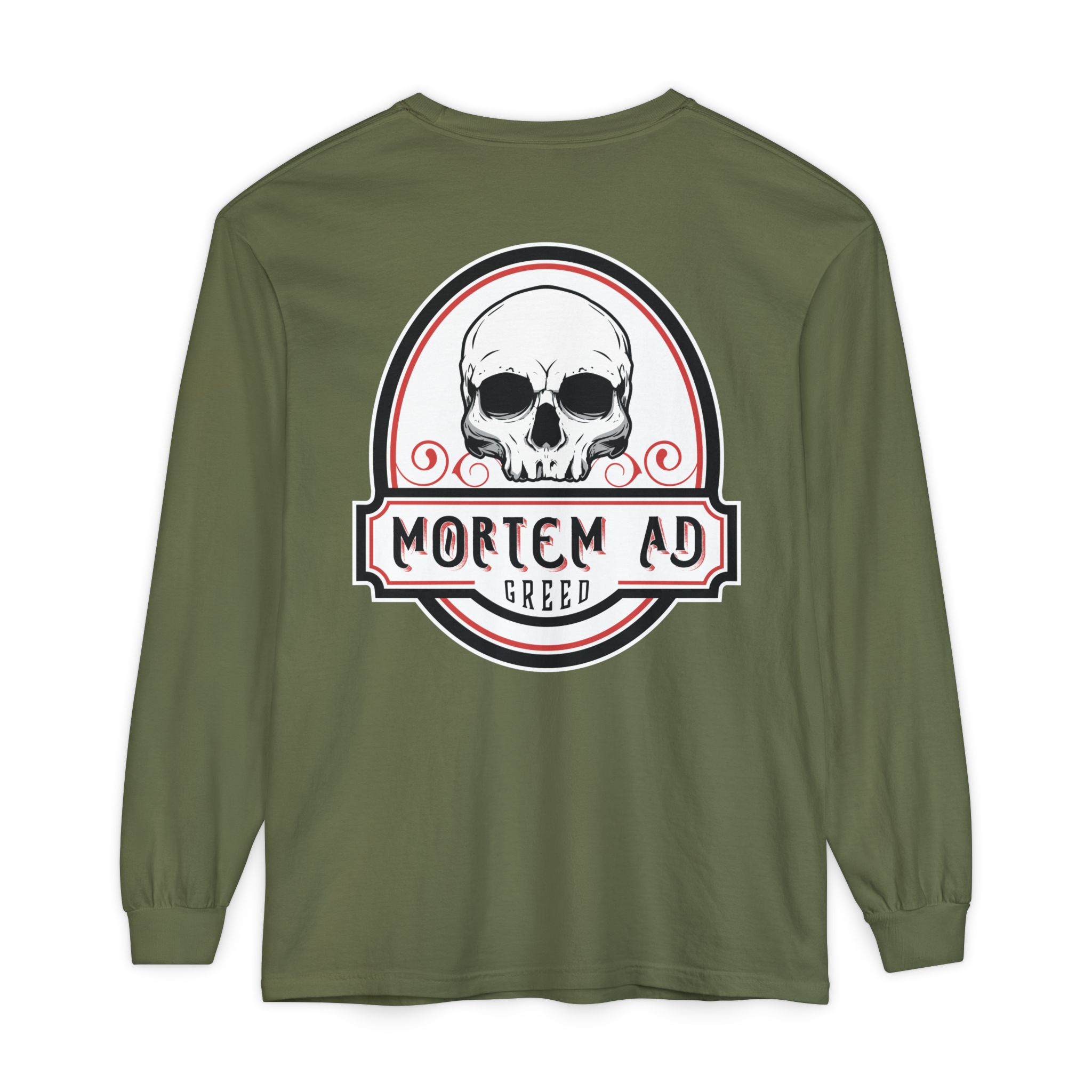 Mortem Ad Greed Long Sleeve T-Shirt - Image 10