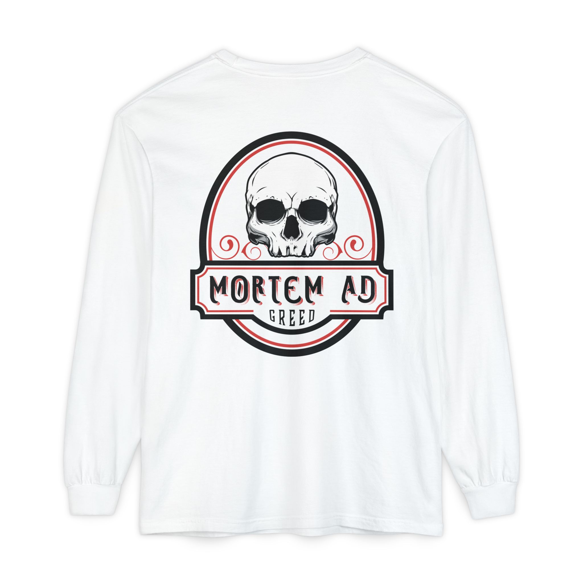 Mortem Ad Greed Long Sleeve T-Shirt - Image 2
