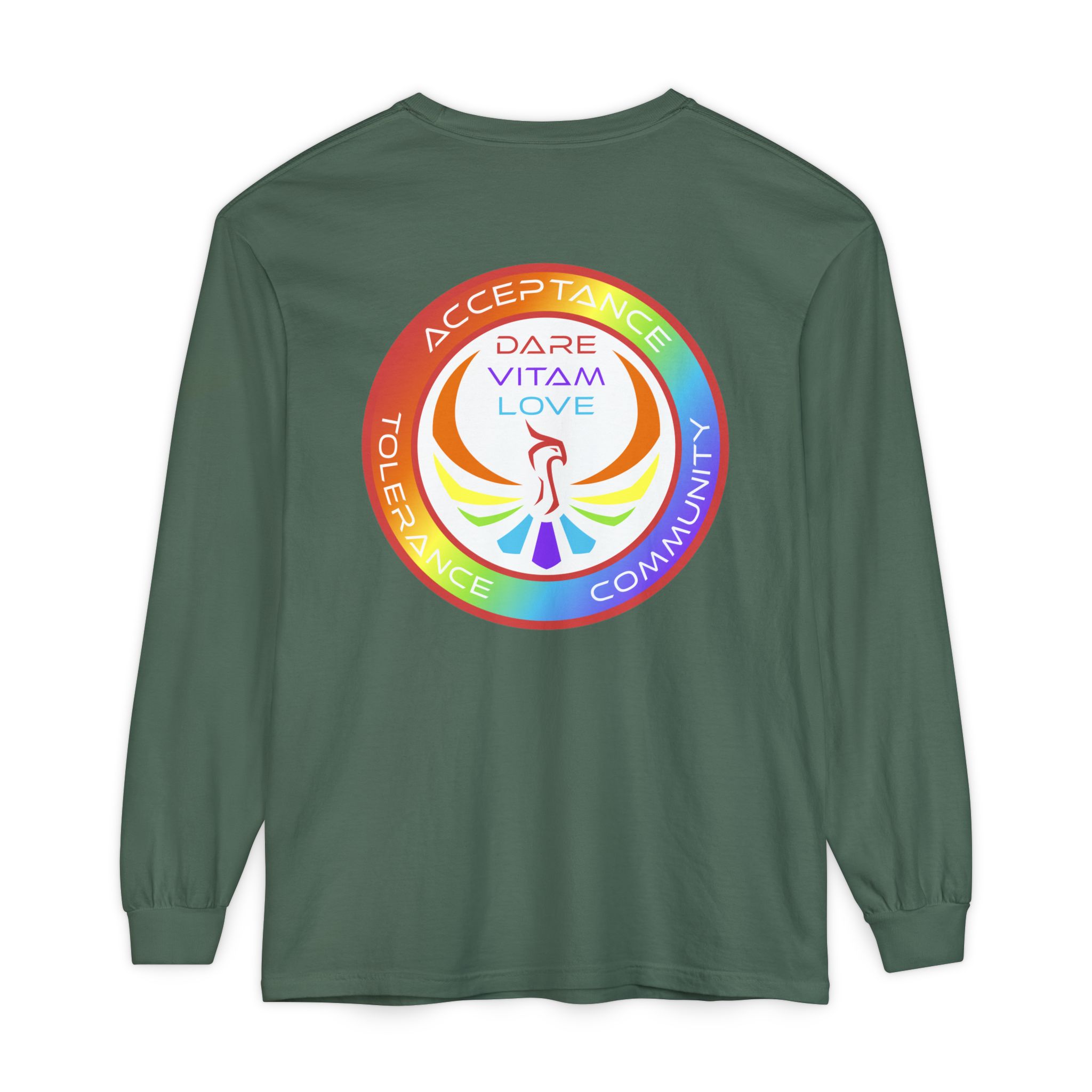 Dare Vitam Love (Acceptance, Tolerance, Community) Long Sleeve Tee - Image 22