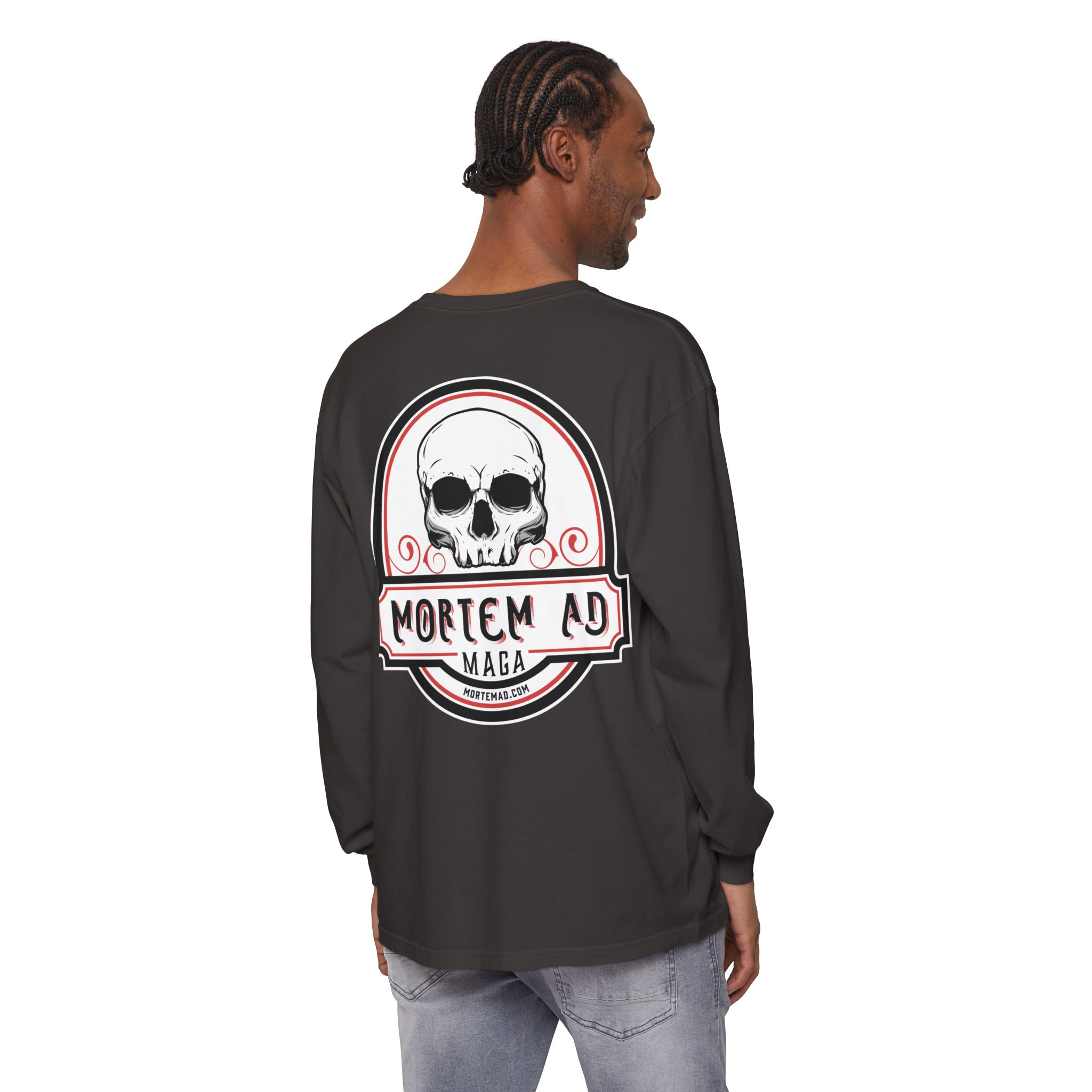 Mortem Ad MAGA Long Sleeve T-Shirt - Image 16